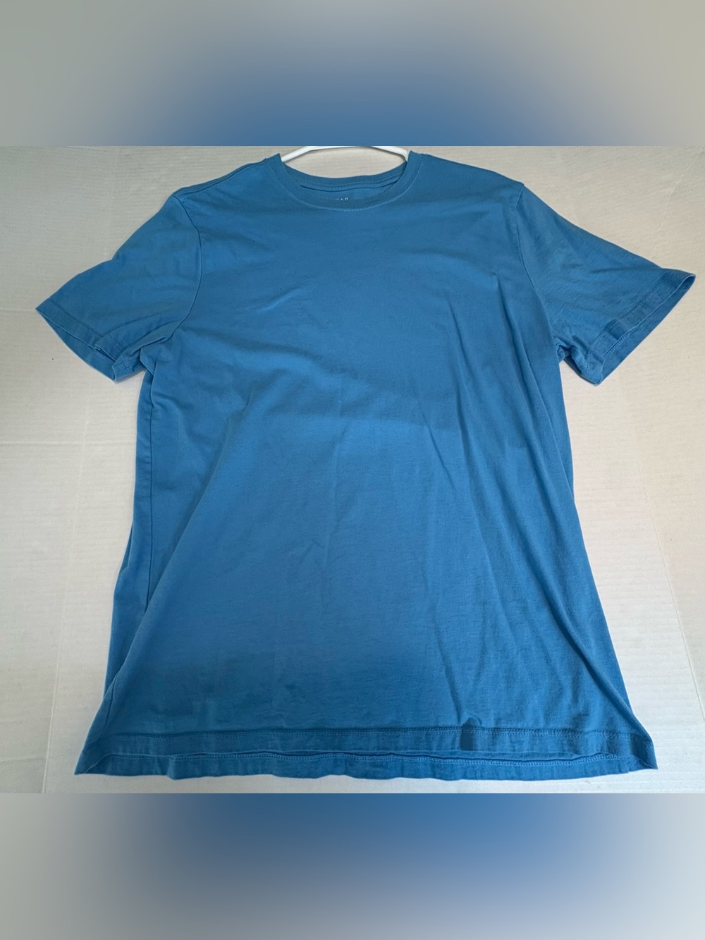 GAP Men’s Short Sleeve Crewneck Tee in Sky Blue